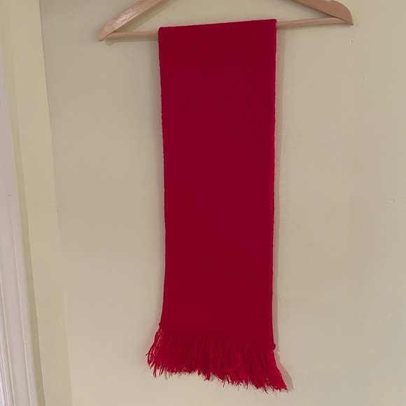 Vintage Apple MacIntosh Logo Red Scarf - RARE - Picture 4 of 6